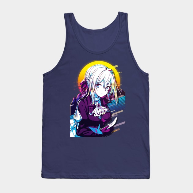 Violet Evergarden Tank Top by 80sRetro